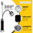 Stainless Steel Non-Stick Dishwasher Safe Grill Light