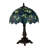 17"H Nightfall Wisteria Accent Lamp
