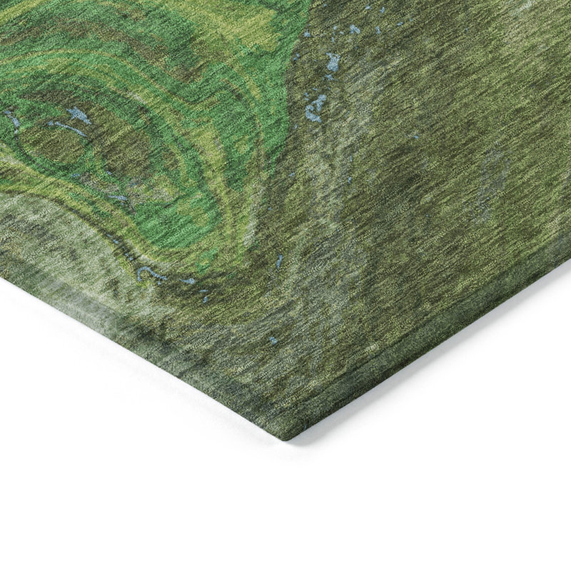  Machine Washable Indoor/Outdoor Chayden ACN1061 Rug, Rectangle 1'8" x 2'6"