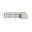 Canapé modulaire à bride 5 pièces Nuttall-100389723