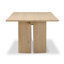 Emerald Solid Oak Dining Table
