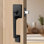 Front Door Handle Black Exterior Door Entry Handle With Lever