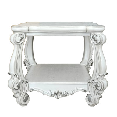 Table de bout Traditional White