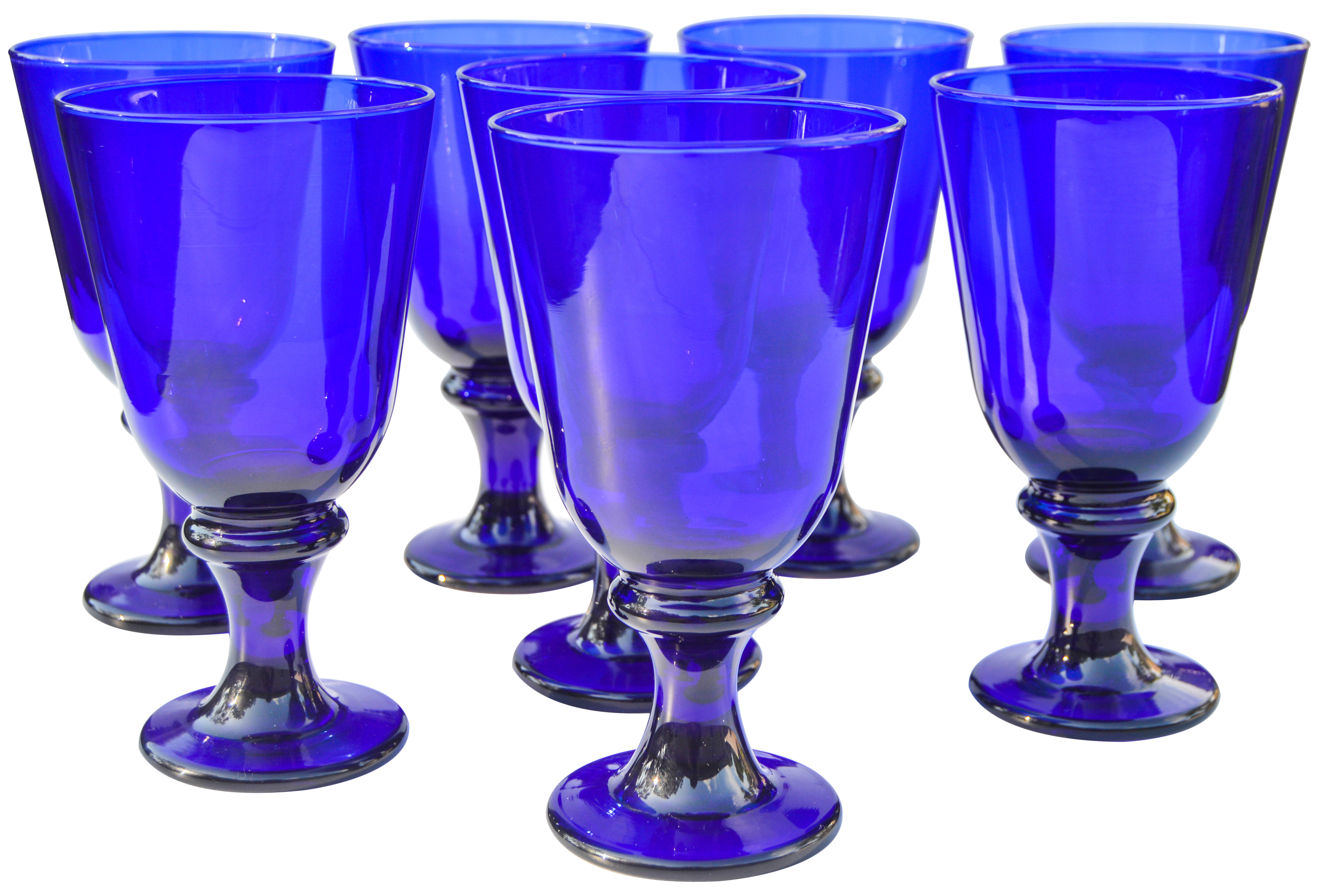 Viski Meridian Highball Glasses Set of 2 - Vintage Drinking Glass, Art Deco  Ripple Glassware Design, 15oz Gold Rimmed Collins Glasses Set