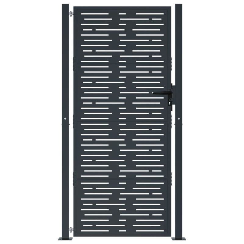 Ameliyah Garden Gate, Anthracite, 205cm H x 105cm W x 16cm D