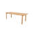 Grace Rectangular Teak Outdoor Dining Table , 95'' in. W 36'' in. D