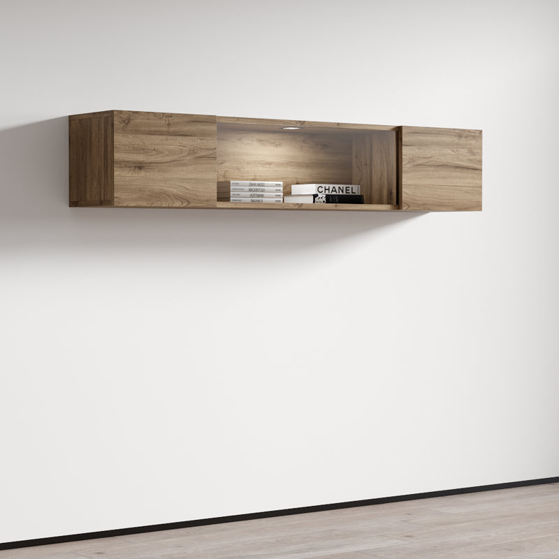 Balroop Floating Shelf, Oak