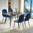 4 - Person Four Leg Dining Set-87466608