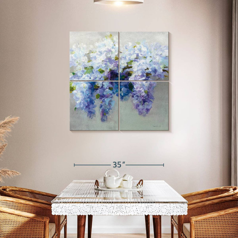 Harnek Wisteria délicat, H 38 po x l 38 po