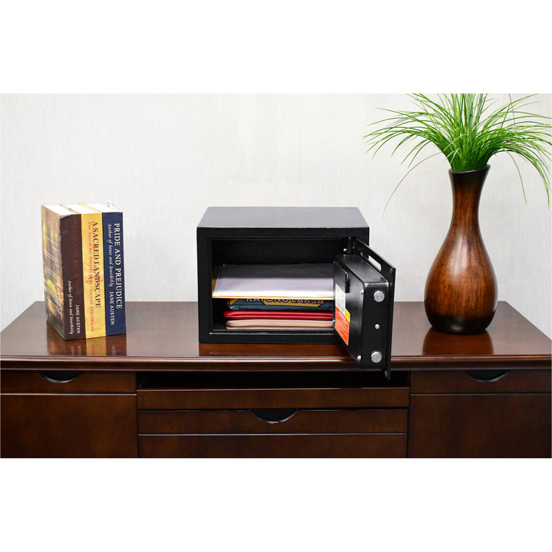 Compact Keypad Depository Safe For Space-Saving Solutions