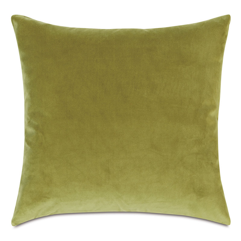 Housse et insert de coussin carré Uma, Limette