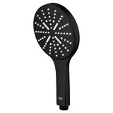 GROHE Rainshower 3-Setting Handheld Shower Head, Rain Jet Settings, 1.75 GPM