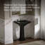 Memoirs® Stately 24" Pedestal Bathroom Sink with 4" Centerset Faucet Holes-10939979-19195571-46017070
