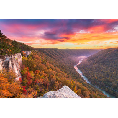 " New River Gorge, West Virginia, Usa " by Sean Pavone