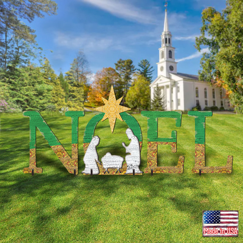 Manufactured Wood Christmas Decoration