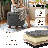 Storage Ottoman With Padded Seat, Modern Cotton-Linen Footrest, Round Stool For Living Room Bedroom-2106313420