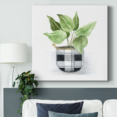 " Plaid Plant I "