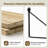 Floating Wall Shelves, Rustic Hanging Shelf Set of 2 for Bathroom,  Kitchen, Dining, Living Room, Farmhouse Wooden Shelves Wall Mounted-994647935