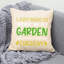 Citation amusante «Garden Lover» 662 - Coussin décoratif inclus-2042127337