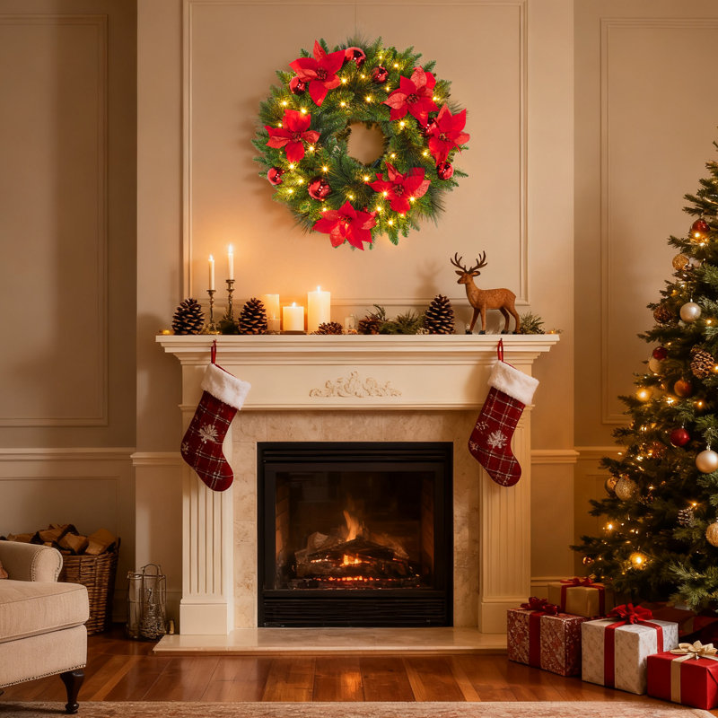 60 cm Artificial Wreath