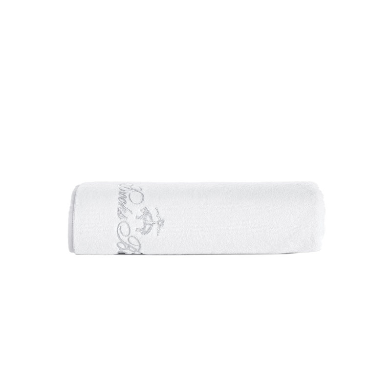 Serviette de bain Brooks Brothers, Blanc