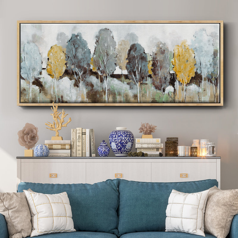 Golden Hour- Framed Canvas, 8" H x 20" W