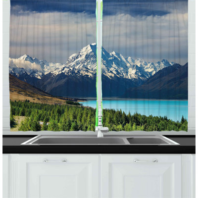Pointed Kitchen Curtain