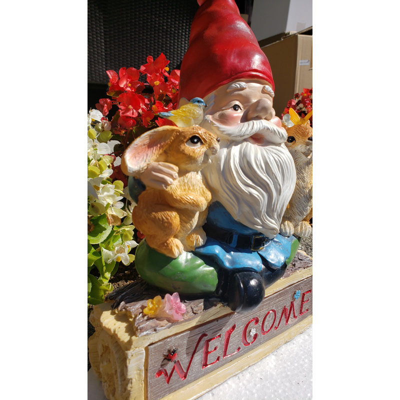 Etasha Rabbit Plastic Garden Statue