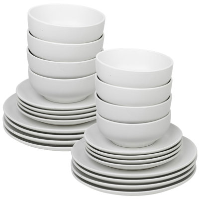 Ceramic Dinnerware Set 8 Piece - Service for 32