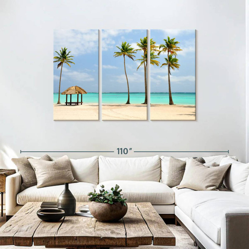 Dominican Republic Gillard, 48" H x 74" W