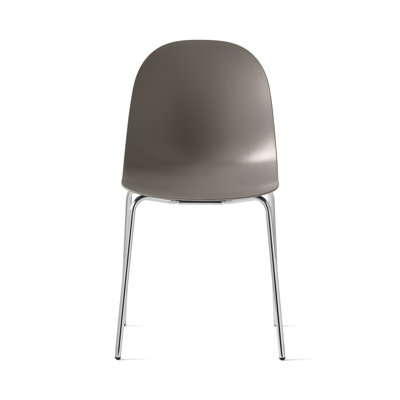 Academy Armless Chair with Metal Frame