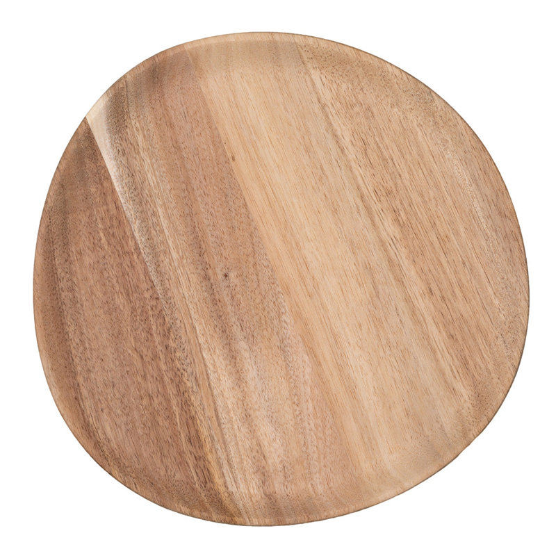 Acacia Wood Plate - 10.8"