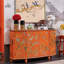 Buffet décoratif à quatre portes peintes