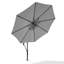 Aissa 3m Traditional Parasol with LED Light-1868961364