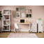 Ready-to-assemble 48-inch Wide Mobile Metal Desk with Laminate Top-1484978600