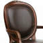 Chaise en cuir Benard