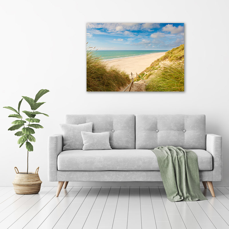 Coastal Dunes - Wrapped Canvas Print