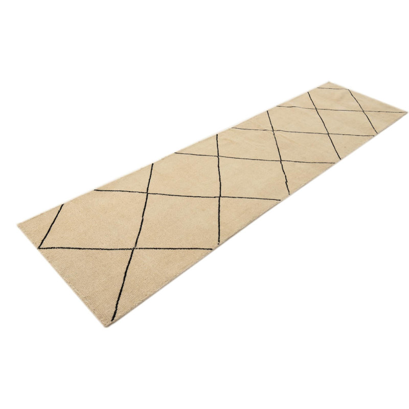 Tapis de couloir ivoire Iraheta