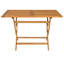 Pickell 6 - Person Teak Patio Dining Set with Rectangular Table