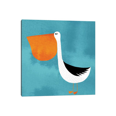 «Pelican» par Nic Squirrell - impression sur toile tendue