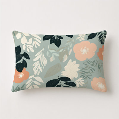 Petal Horizon Indoor And Outdoor Throw Pillow