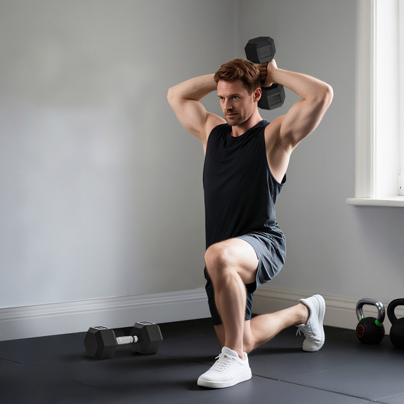 Rubber Dumbbell