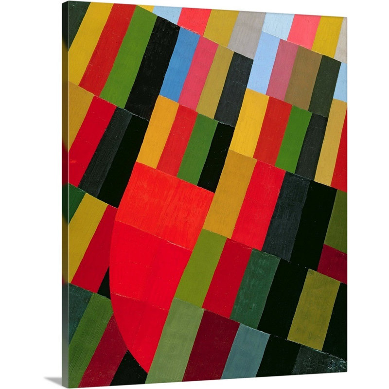 «Autumn Vision, 1935» par Otto Freundlich, reproduction sur toile, Toile tendue, H 14 po x l 11 po x P 1,25 po