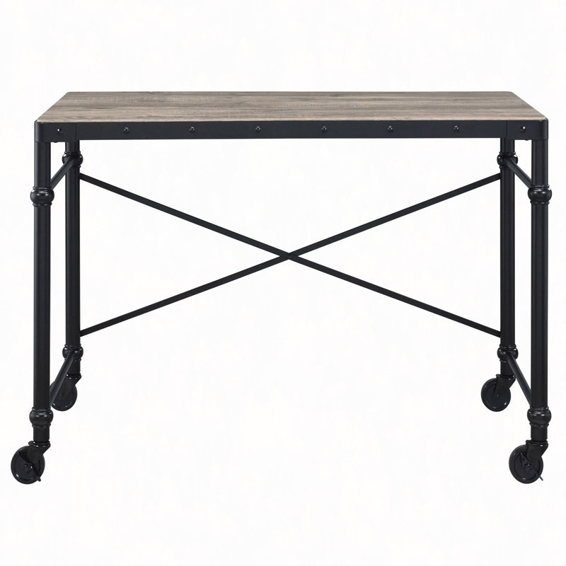 Bureau d'écriture avec roulettes