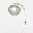 Bloom Plug-in Wall Sconce - Weathered Brass, 10" Diameter Shade