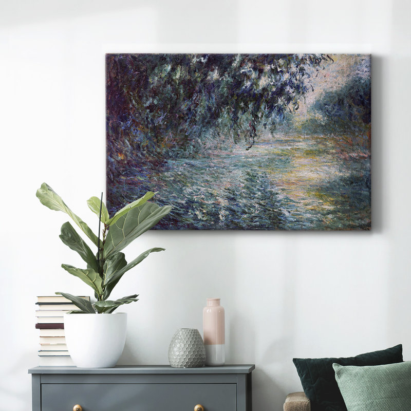 Monet - Toile tendue avec châssis, H 8 po x l 12 po