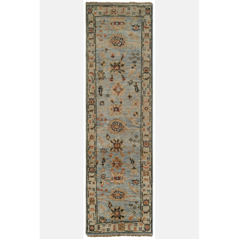 Oriental Area Rug in Blue