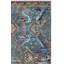Tapis bleu / bleu clair Wooten-20658296