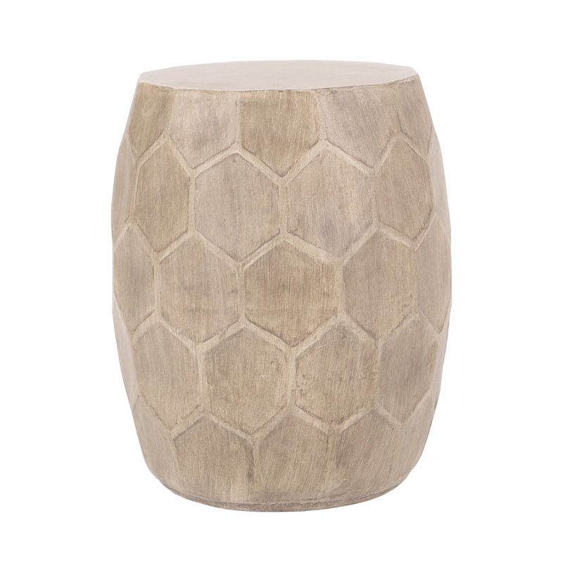 Outdoor Lightweight Concrete Side Table
