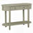 Curved Design Console Table with Drawers-7181348